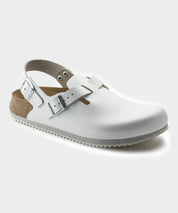 Birkenstock Tokio Super Grip in White Leather