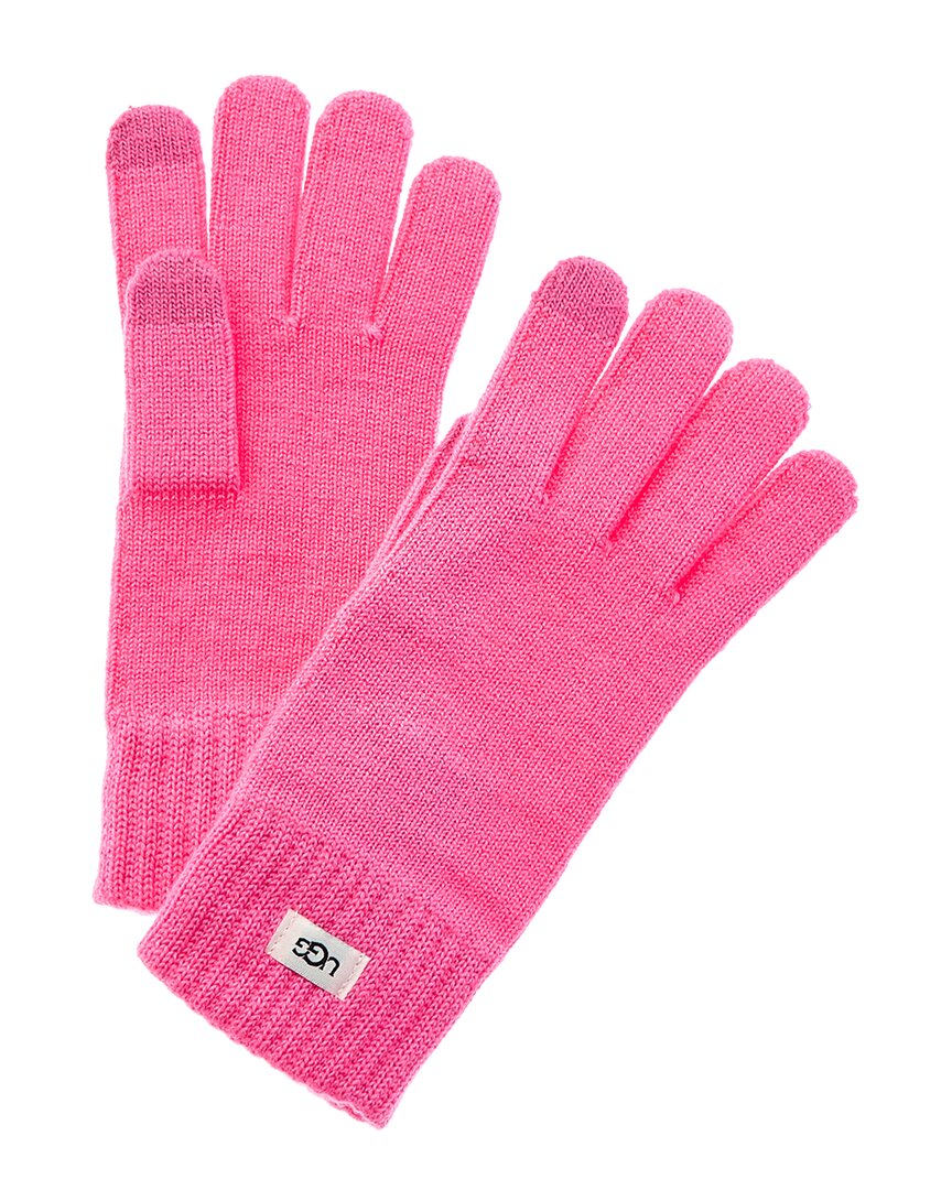 UGG Knit Wool-Blend Tech Gloves