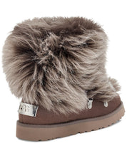 UGG Classic Posh Mini Fur Suede Classic Boot