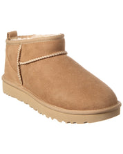 UGG Classic Ultra Mini Suede & Shearling Boot