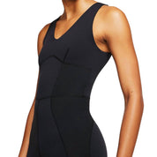 Yoga Luxe Infinalon Jumpsuit In Black