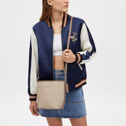 Coach Outlet City Bucket Bag In Signature Canvas