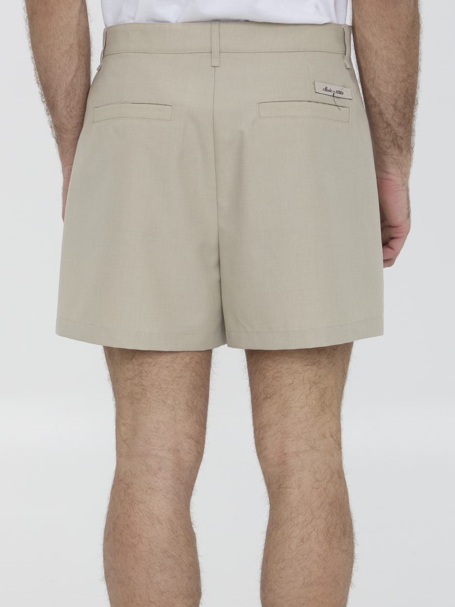 Wool Bermuda Shorts