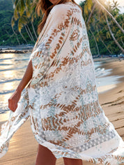 Lovelet Printed Open Front Cover-Up