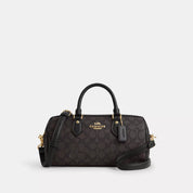 Coach Outlet Rowan Long Satchel Bag In Signature Canvas