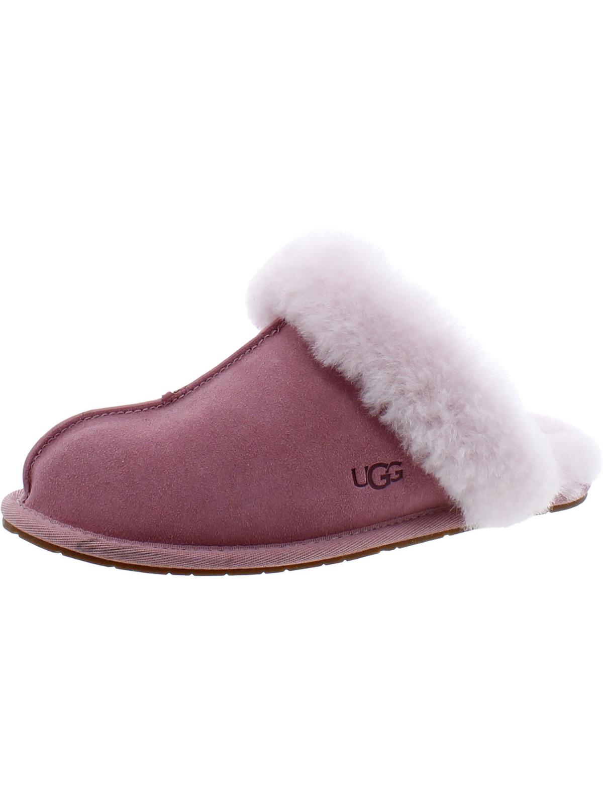 Scuffette II Womens Suede Comfort Slip-On Slippers