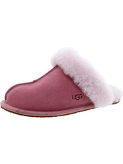 Scuffette II Womens Suede Comfort Slip-On Slippers