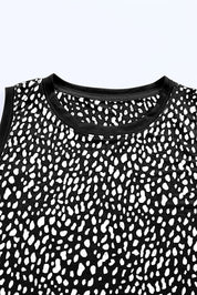 Printed Round Neck Tank