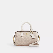 Coach Outlet Mini Rowan Crossbody Bag In Signature Canvas