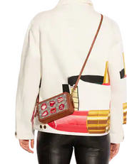 Coach Coach X Tom Wesselmann Kira Crossbody In Signature Textile Jacquard