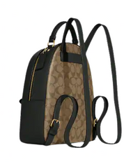 Coach Jordyn Backpack In Signature Canvas With Varsity Motif