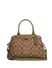 Coach Mini Lillie Carryall In Signature Canvas