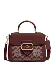 Coach Morgan Top Handle Satchel In Signature Chambray