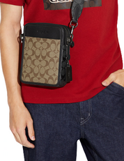 Coach Sullivan Crossbody In Blocked Signature Canvas