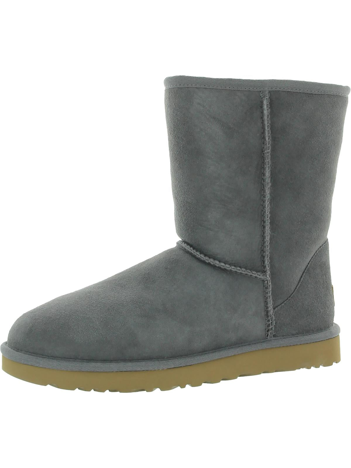 Classic Short II Womens Lined Suede Casual Boots