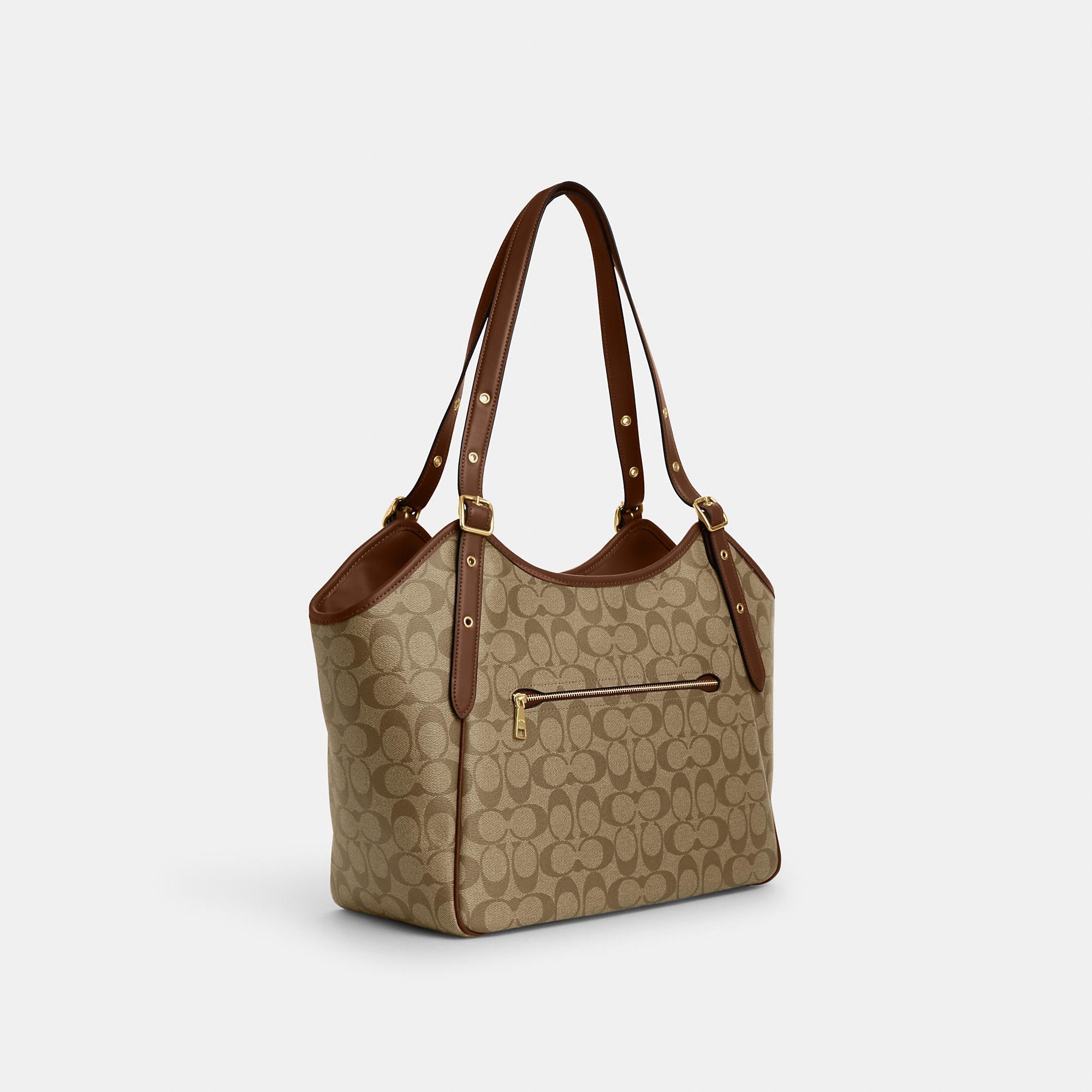 Coach Outlet Meadow Shoulder Bag In Signature Canvas