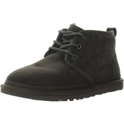 Neumel Womens Suede Shearling Casual Boots