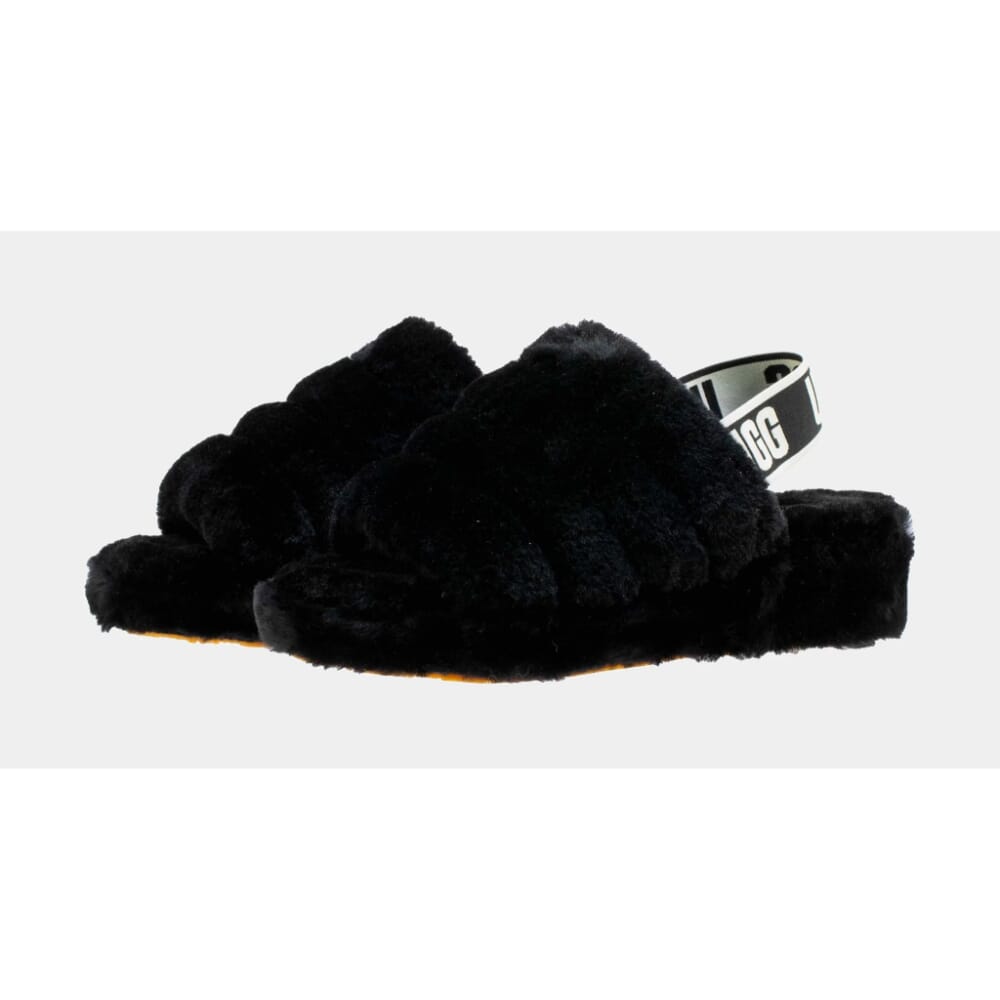 UGG Fluff Yeah Slide Black  1095119-BLK Women's