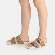 Coach Outlet Allanah Sandal In Signature Canvas