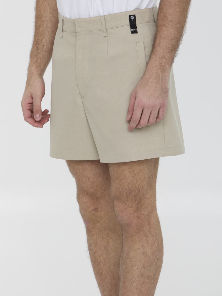 Wool Bermuda Shorts