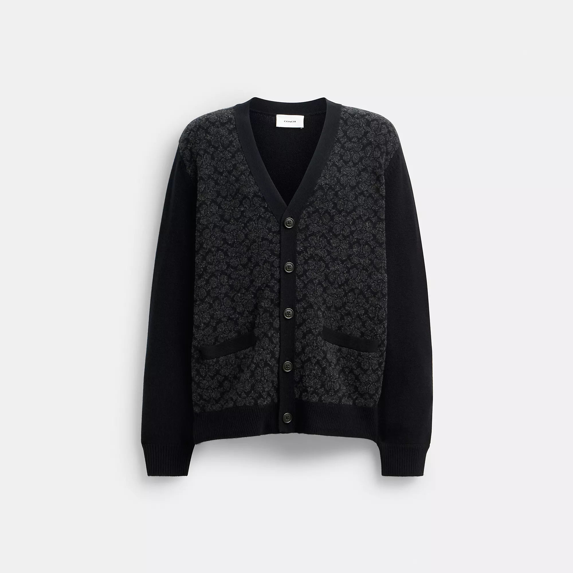 Coach Outlet Signature Knit Cardigan