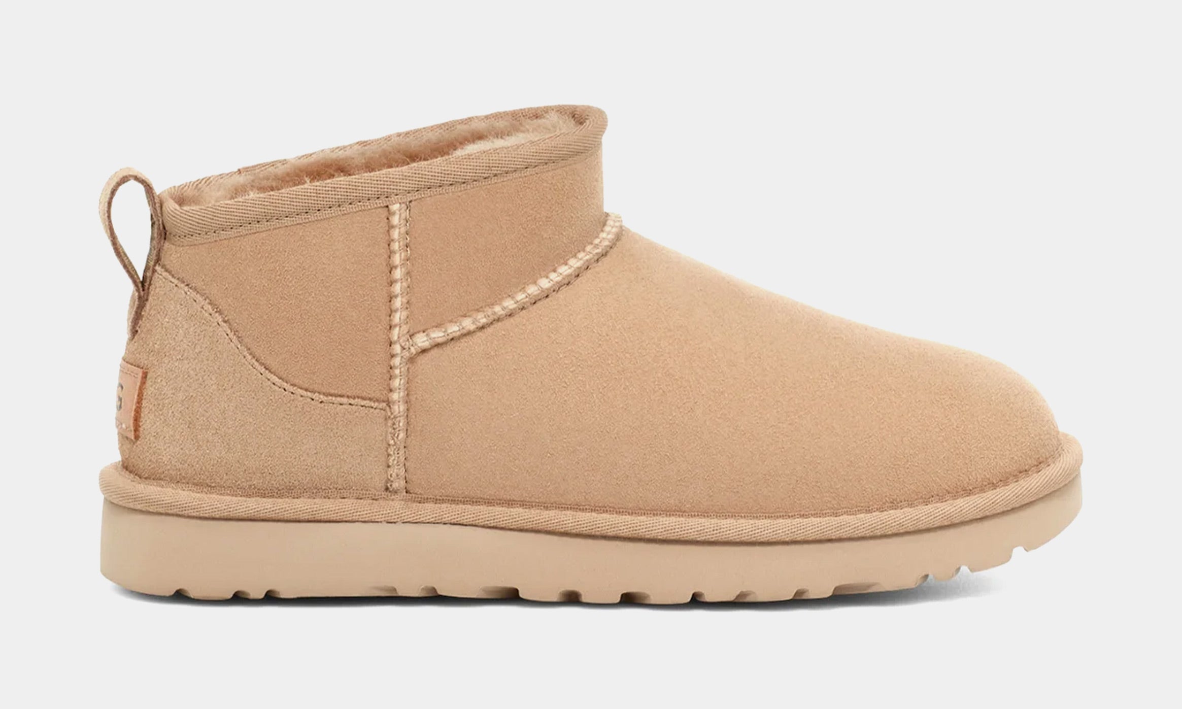 Classic Ultra Mini Womens Boots (Sand)