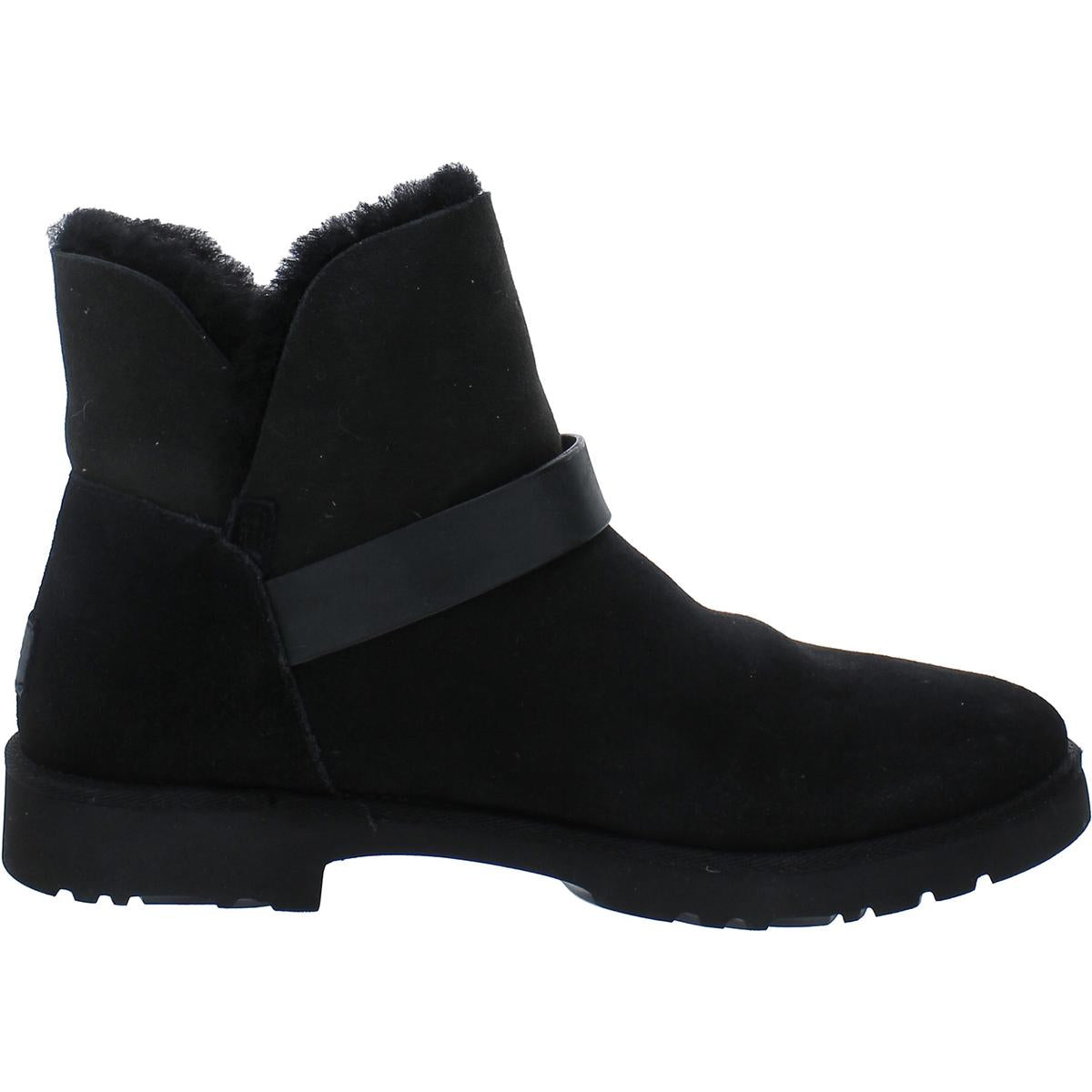 Romely Womens Suede Winter Shearling Boots