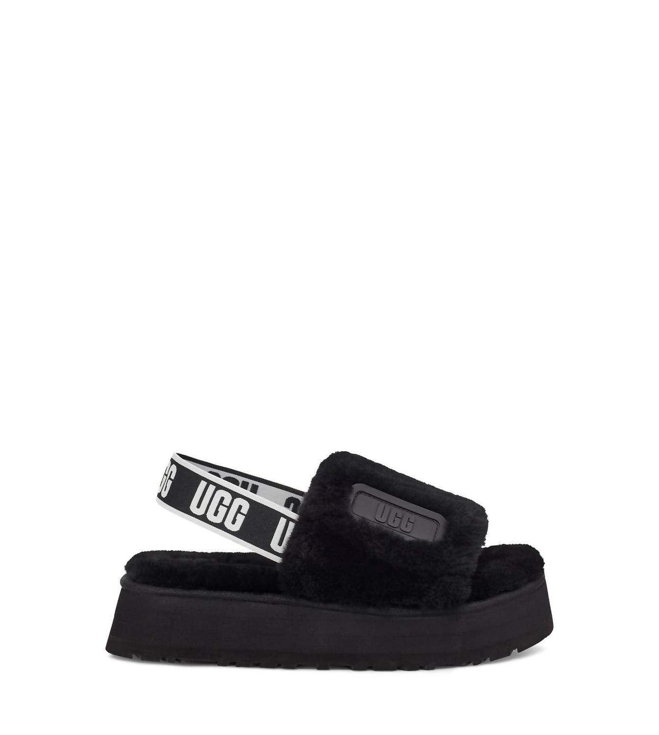 Women's Disco Slide In Black