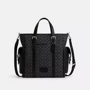 Coach Outlet Sprint Tote In Signature Jacquard