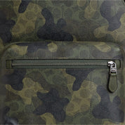 Coach Outlet West Backpack In Signature Camo Print