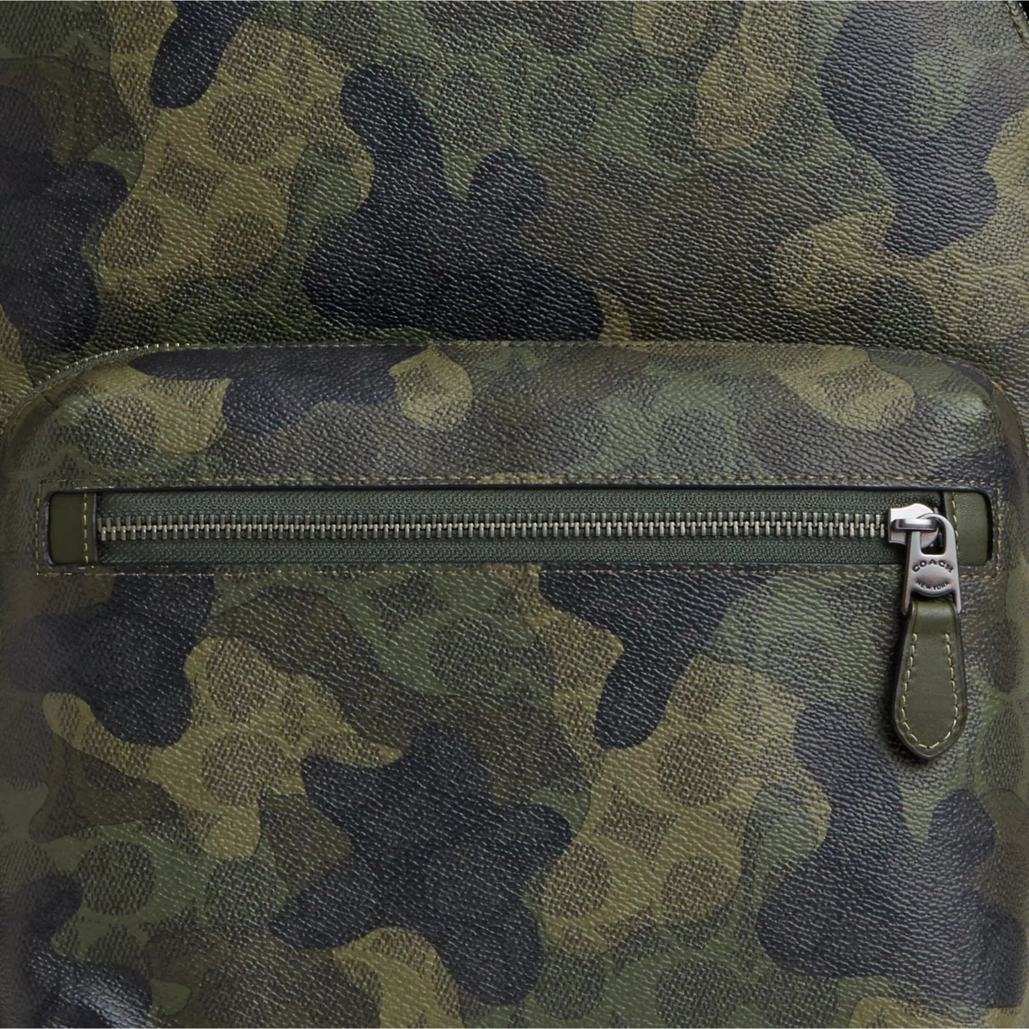 Coach Outlet West Backpack In Signature Camo Print