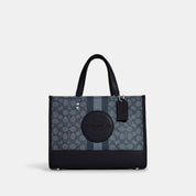 Coach Outlet Dempsey Carryall In Signature Jacquard With Stripe And Coach Patch