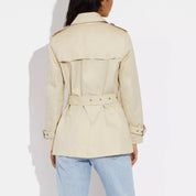 Coach Outlet Solid Short Trench