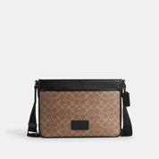 Coach Outlet District Crossbody Bag In Signature Canvas