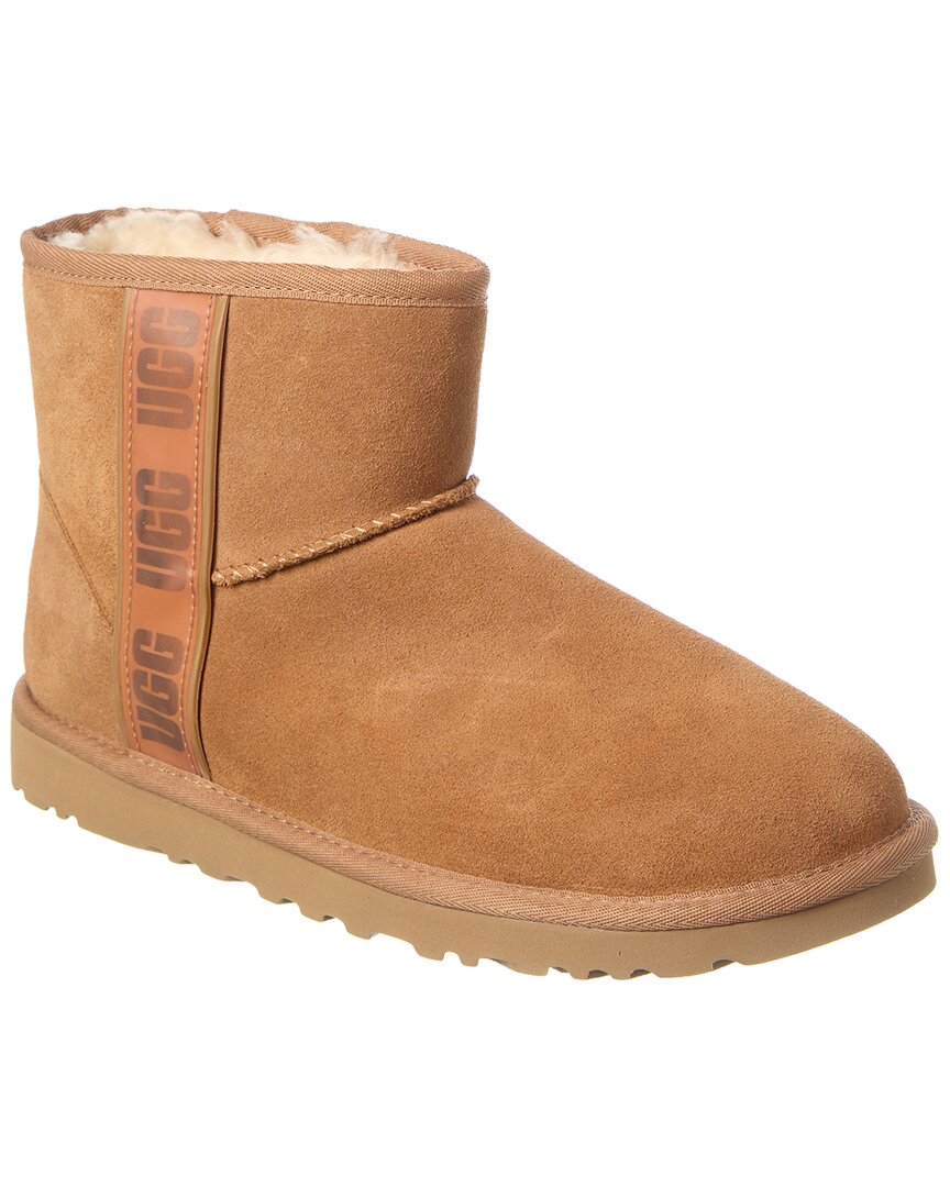 UGG Classic Mini Side Logo II Suede Boot