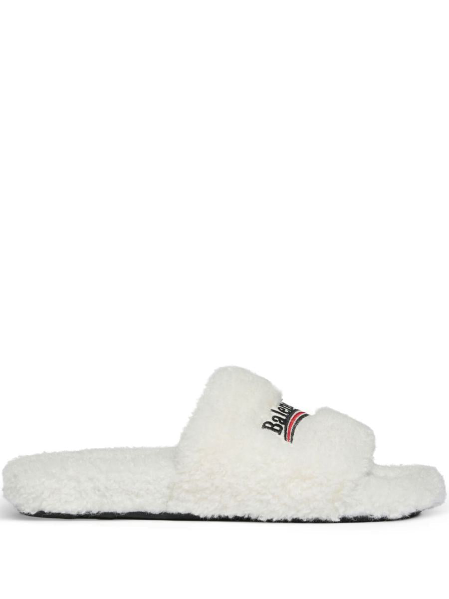 Balenciaga Furry Slides