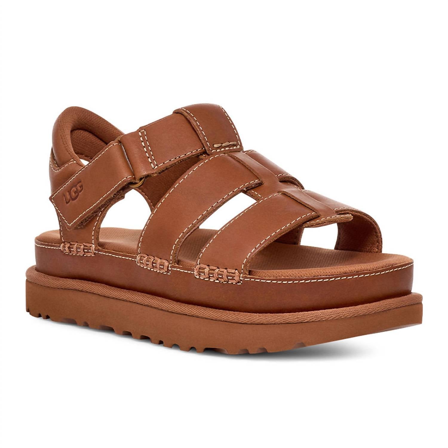 Women's Goldenstar Strap Sandal In Tan