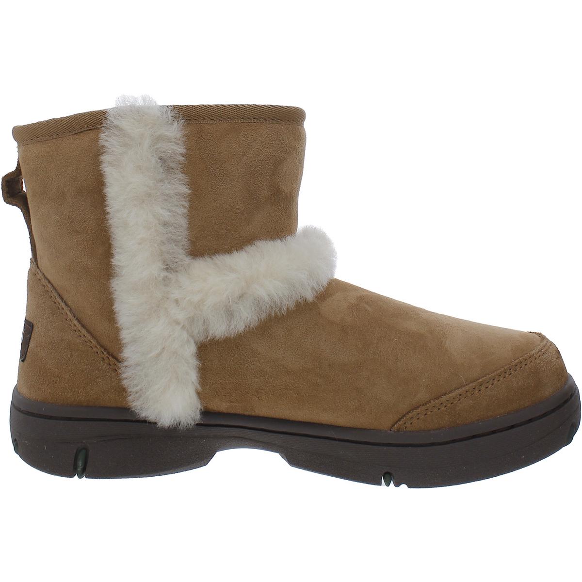 Womens Suede Wool Blend Winter & Snow Boots