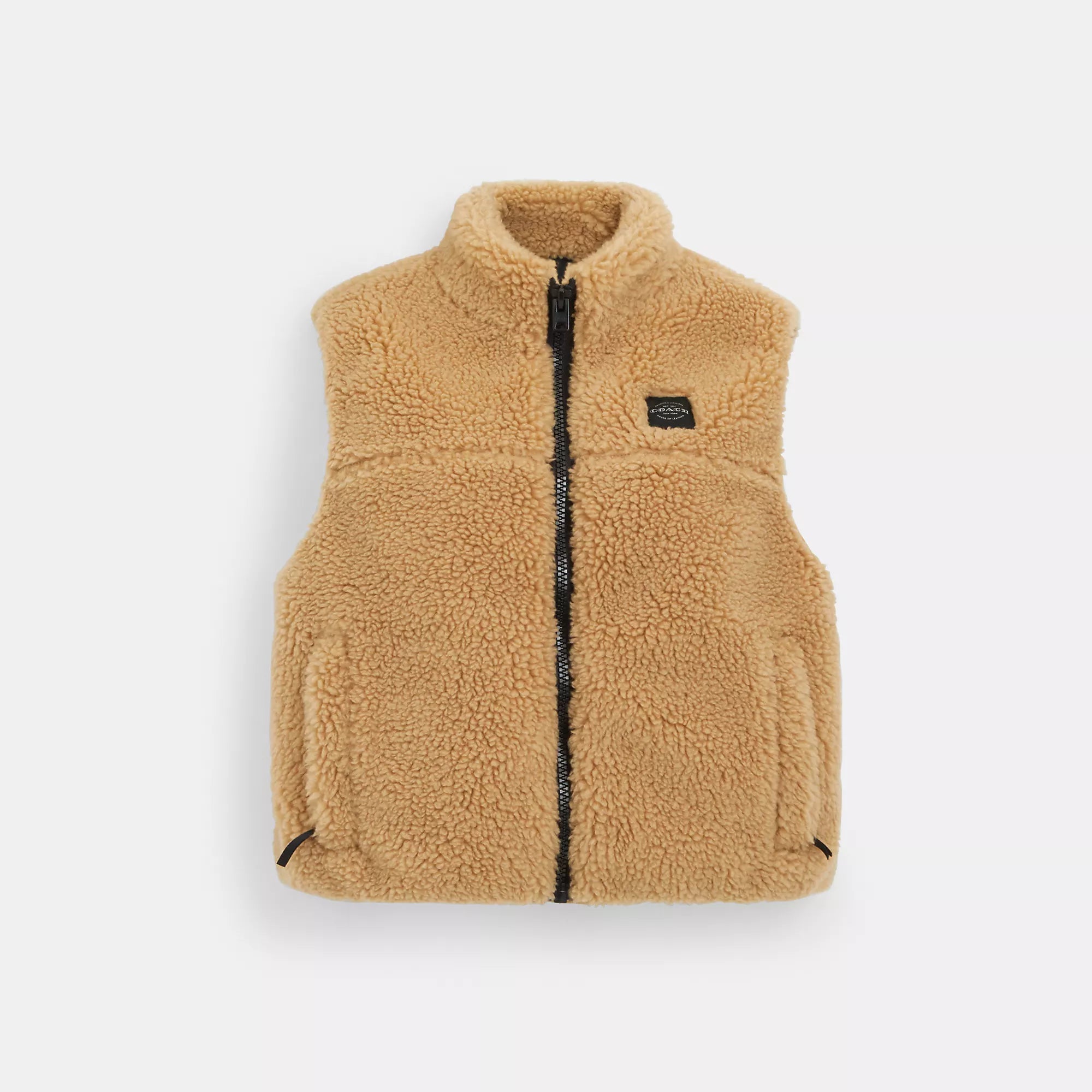 Coach Outlet Sherpa Vest In Recycled Polyester