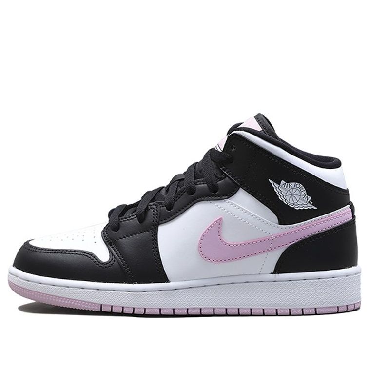 Air Jordan 1 Mid GS 'White Light Arctic Pink' 555112-103