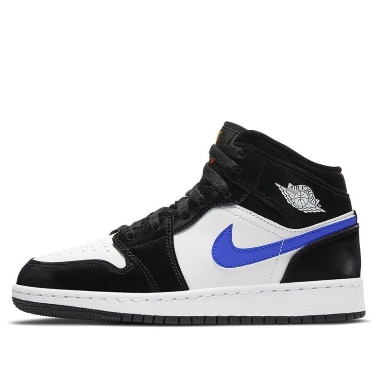 Air Jordan 1 Mid GS 'Black Racer Blue' 554725-084