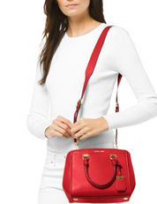 Michael Michael Kors Benning Leather Messenger