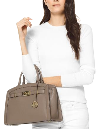 Michael Michael Kors Karson Pebble Leather Satchel