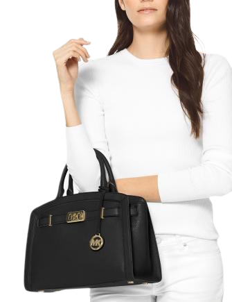 Michael Michael Kors Karson Pebble Leather Satchel