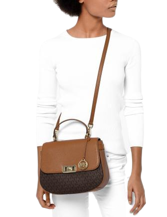 Michael Michael Kors Karson Signature Saddle Bag