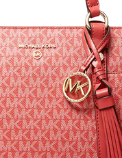 Michael Michael Kors Signature Sullivan Convertible Top Zip Tote