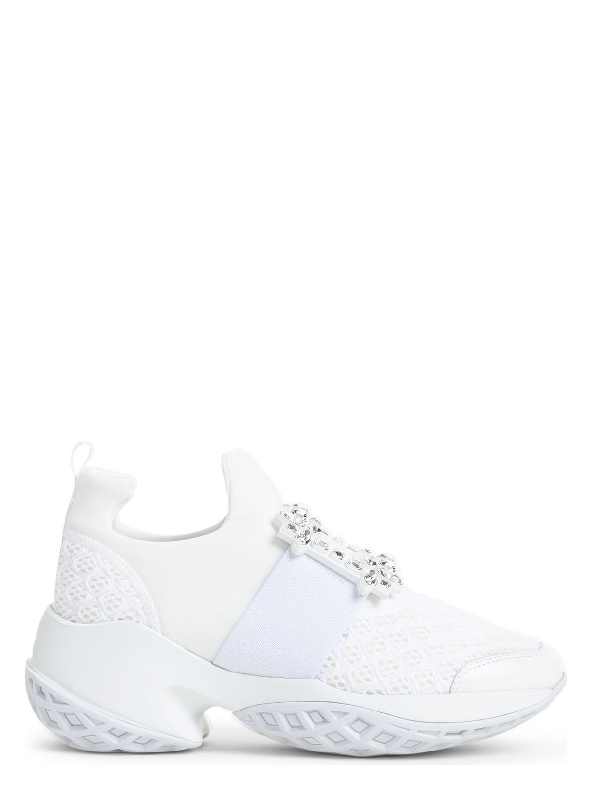 RUN STRASS BUCKLE SNEAKERS