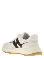 HYPERLIGHT - LEATHER SNEAKERS WITH SIDE H