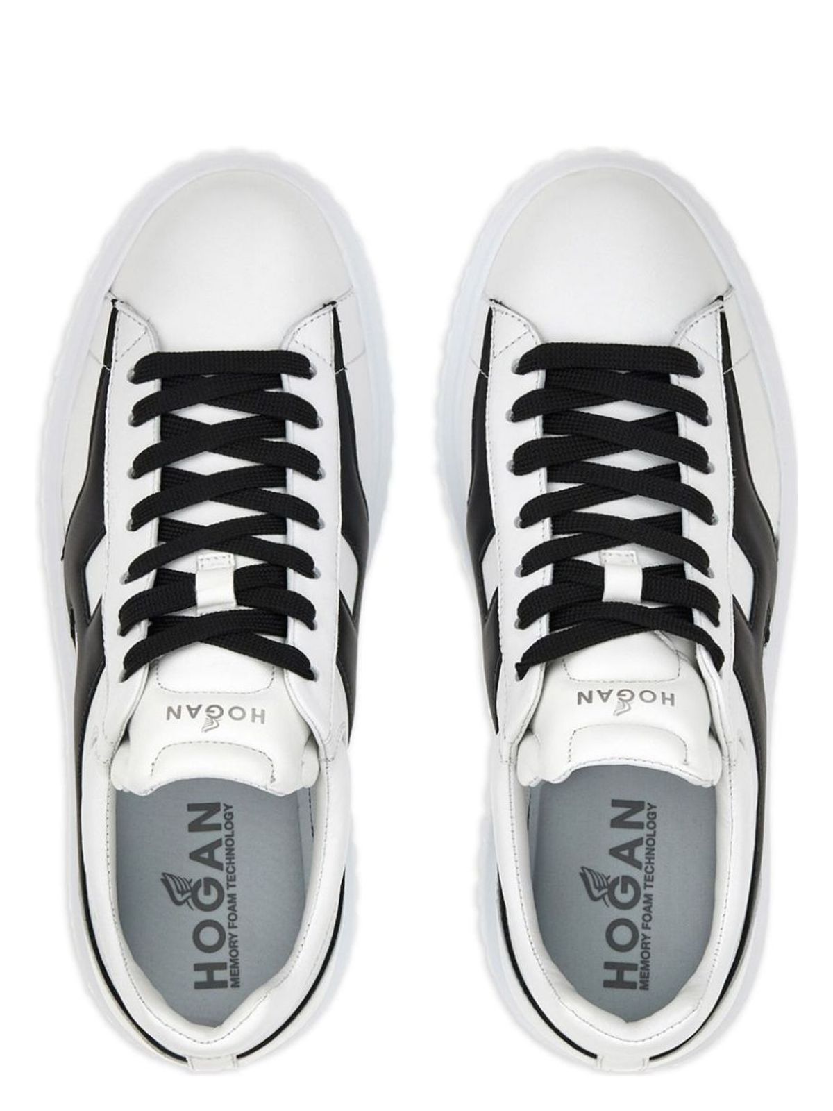 H-STRIPES LEATHER SNEAKERS