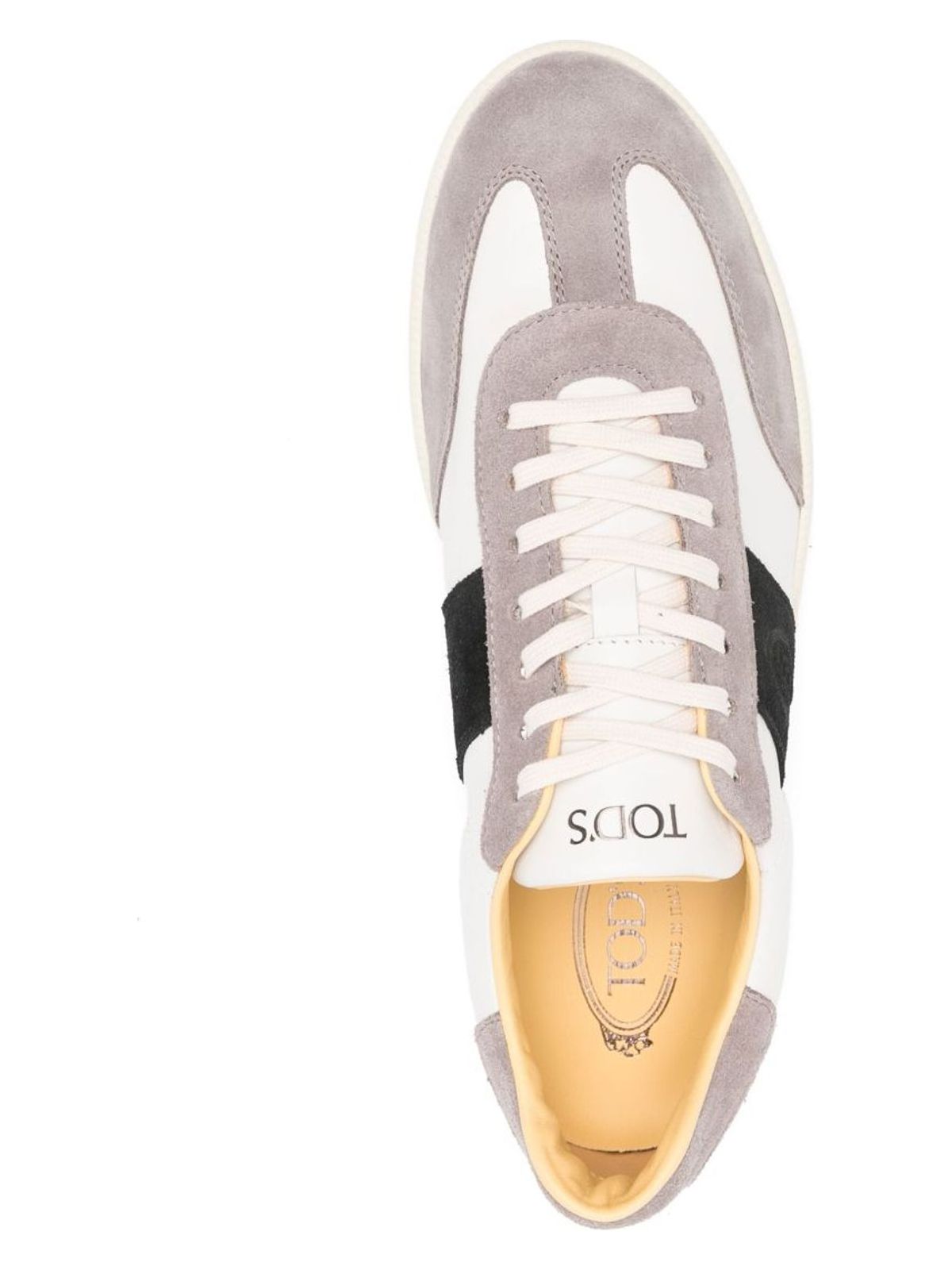 TOD'S TABS LEATHER SNEAKERS